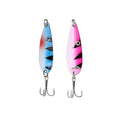2x Cucharilla De Pesca Anzuelo Triple